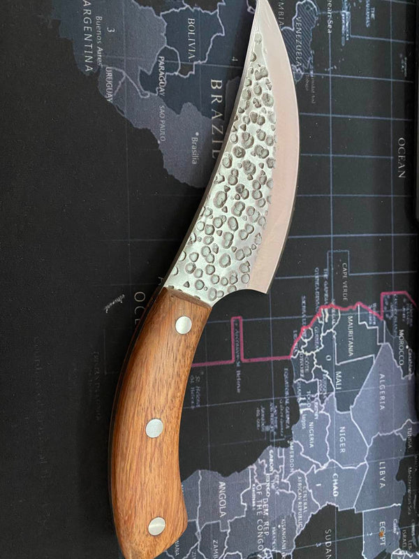 Cuchillo Deshuesador Forjado a Mano - Acero Alto Carbono Multiusos