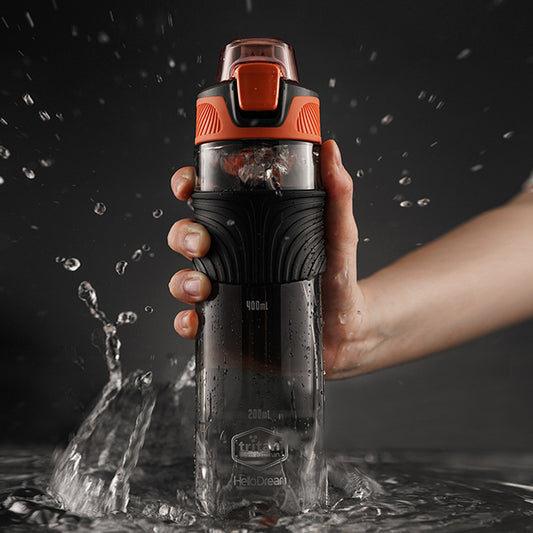 Botella Deportiva de Gran Capacidad con Escala - Resistente a Caídas