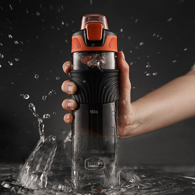 Botella Deportiva de Gran Capacidad con Escala - Resistente a Caídas