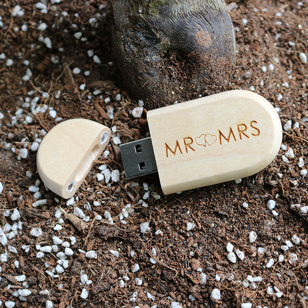 Memoria USB Diseño en Madera