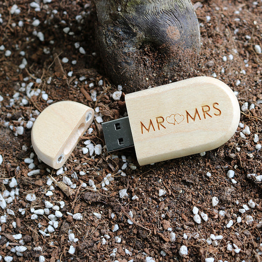 Memoria USB Diseño en Madera