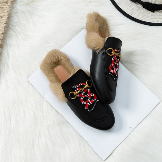 Zapatos Planos Tipo Conejo para Otoño e Invierno - Image 26