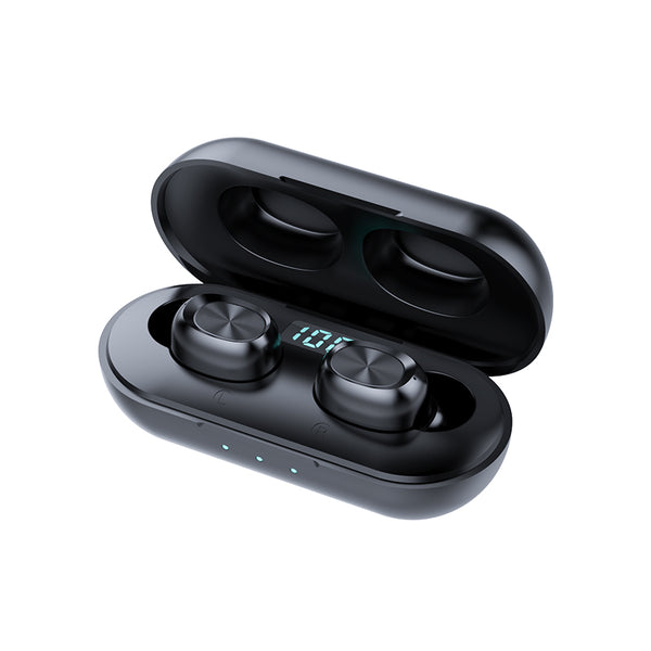 Audífonos B5 con Pantalla Digital y Control Táctil