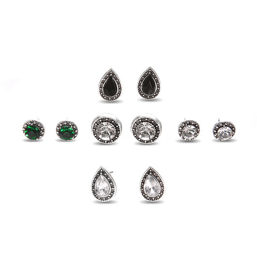 Aretes Bohemios de Cristal Brillante - Image 3