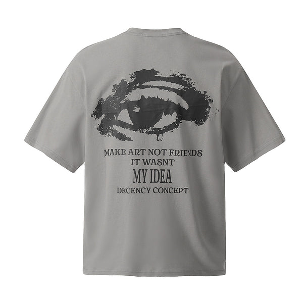 Camiseta Suelta Oversize para Hombre - Estilo Casual Moderno