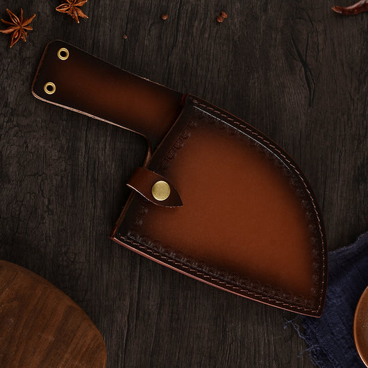Estuche Portátil de Cuero para Cuchillos Hecho a Mano - Image 4