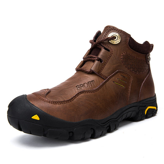 Botas de Senderismo Altas en Cuero para Hombre - Image 6