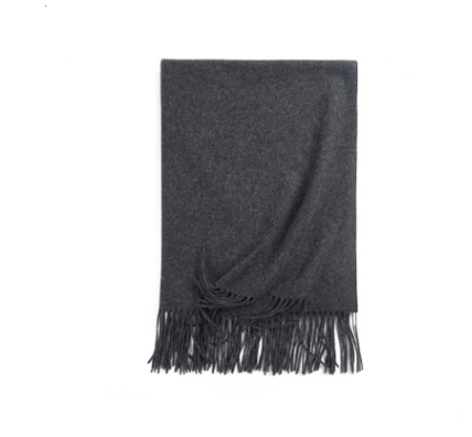 Bufanda Gruesa Unisex de Color Sólido - Chal Versátil para Otoño e Invierno - Image 21
