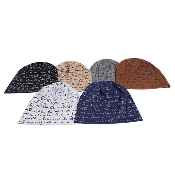 Gorro de Lana con Letras del Alfabeto Inglés