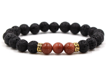 Pulsera Difusora de Aceites Esenciales con Piedras de Lava - 15 Colores Chakra Buddha Yoga - Image 12