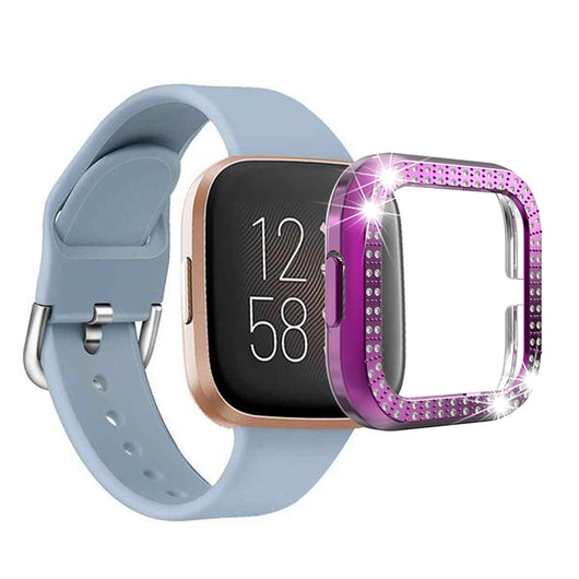 Funda Protectora de Diamante para Fitbit Versa 2 - Carcasa PC Resistente - Image 13