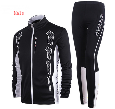 Jersey de Ciclismo Manga Larga para Hombre y Mujer - Conjunto Completo Otoño Invierno - Image 7