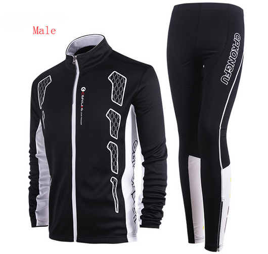 Jersey de Ciclismo Manga Larga para Hombre y Mujer - Conjunto Completo Otoño Invierno - Image 7