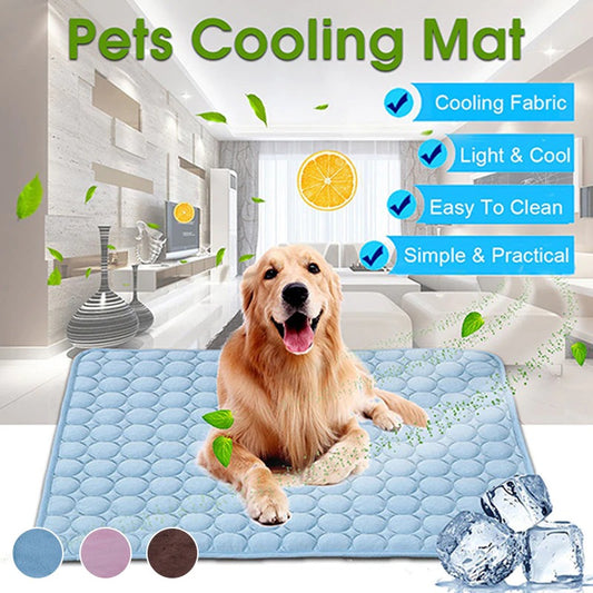 Colchoneta Refrigerante para Mascotas - Almohadilla Gel Frío