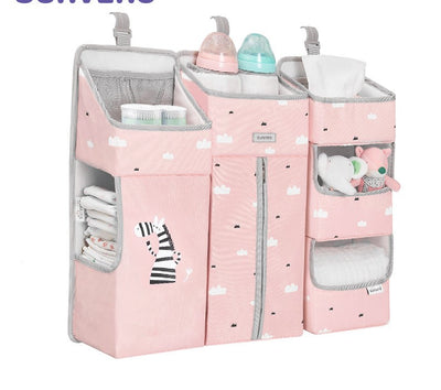 Organizador de Pañales para Cuna - Bolsa Colgante Multiusos - Image 11