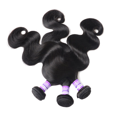 Paquetes de Cabello Humano Brasileño con Cierre - Image 3