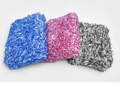 Esponja Microfibra Absorbente para Lavado de Auto - Toalla Coral Fleece Premium - Image 8