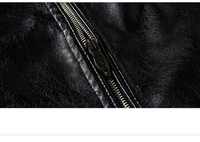 Chaqueta de Cuero Sintético PU para Hombre - Image 7