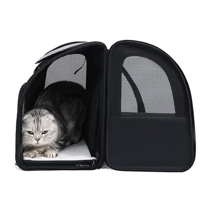 Mochila Transportadora para Gatos con Bolsa Extensible - Image 37