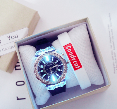 Reloj Deportivo Geneva Unisex con Cristal Luminoso y Correa de Silicona - Image 11