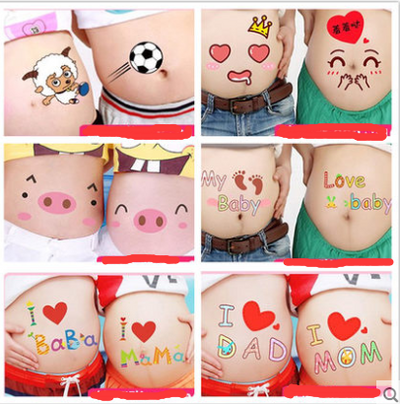 Pegatinas para Vientre de Embarazada - Accesorios de Fotos Profesionales - Image 4