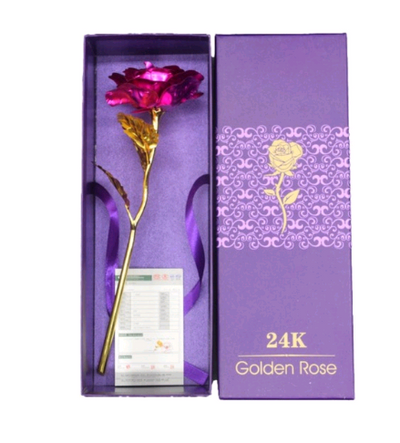 Rosa Dorada Eterna - Regalo Perfecto - Image 11