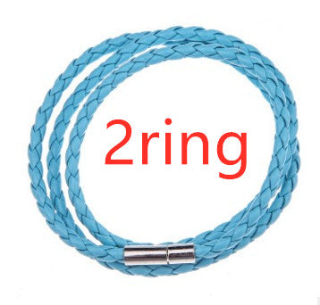 Pulsera de Cuero Trenzado Personalizada para Hombre con Nombre y Acero Inoxidable - Image 22