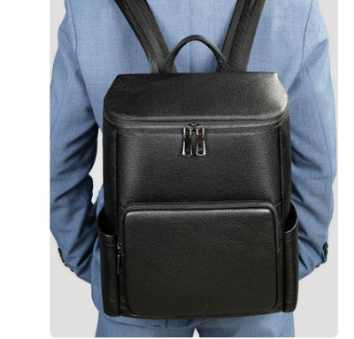 Mochila Ejecutiva de Cuero para Laptop - Diseño Profesional y Funcional - Image 6
