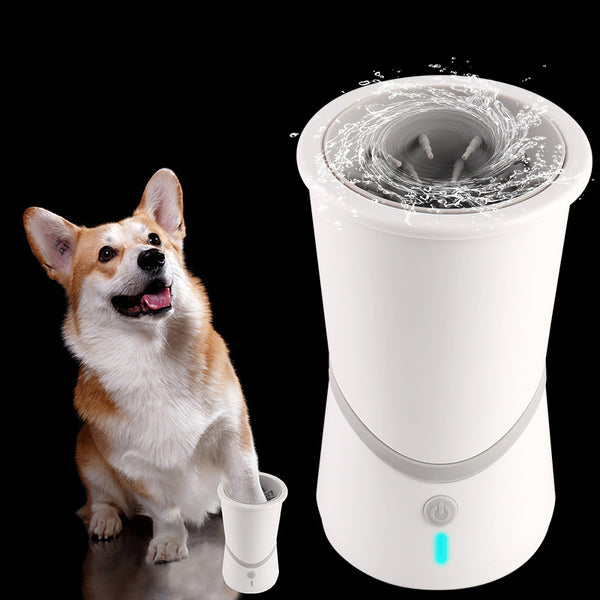 Lavador Eléctrico de Patas para Mascotas