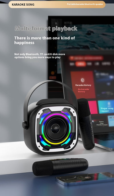 Parlante Bluetooth Portátil con Micrófono y Karaoke Integrado - Image 21