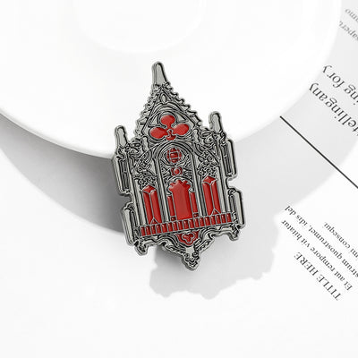 Broche Gótico de Iglesia - Distintivo Arquitectónico Misterioso - Image 6