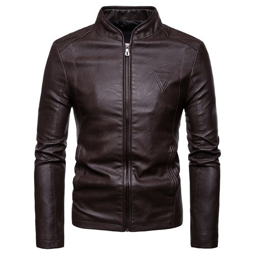 Chaqueta de Cuero PU Talla Grande Estilo Inglés - Image 7