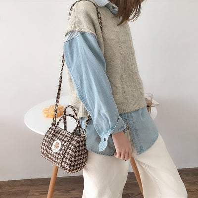 Bolsa Boston para Mujer: Elegante Cartera Mensajera Versátil - Image 4