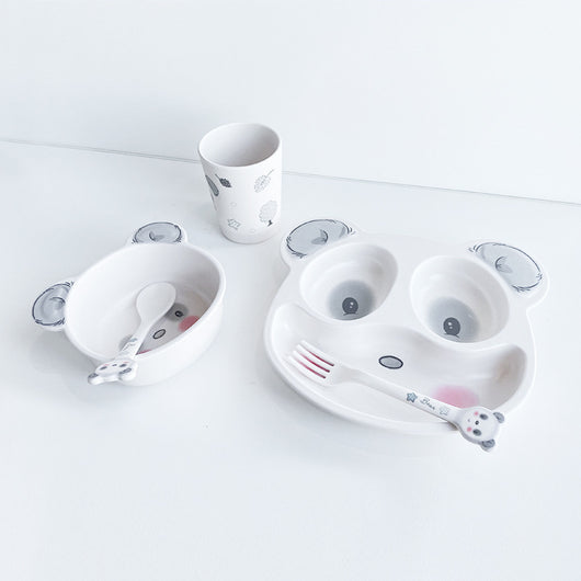 Juego de Platos Infantiles de Fibra de Bambú Ecológico - Image 6