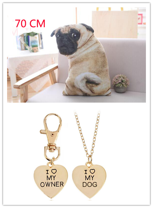 Almohada Peluche Bulldog 3D Realista - Muñeco Pug Acostado para Sofá y Descanso - Image 8