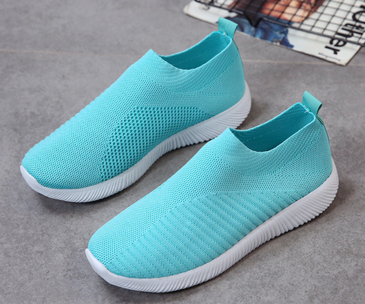 Zapatos Deportivos Casuales de Punto Integrado para Invierno - Image 9