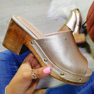 Sandalias Plataforma con Cuña Gruesa para Mujer - Image 6