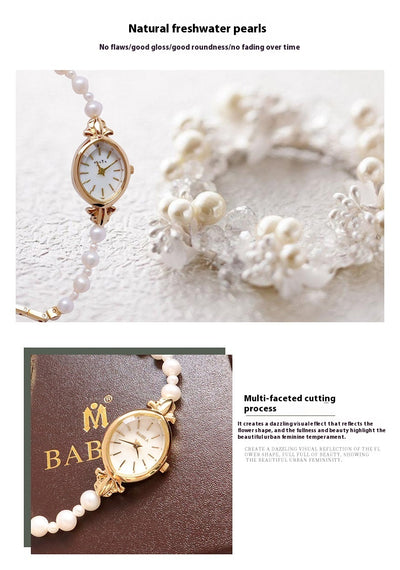 Reloj Pulsera Mujer Nácar Perla - Elegancia Atemporal - Image 15