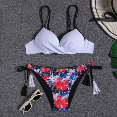 Bikini Deportivo con Estampado Digital de Dos Piezas - Image 7