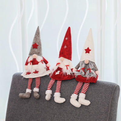 Muñeca Navideña sin Rostro - Figura Decorativa Infantil - Image 12