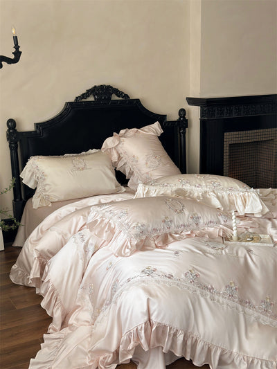 Juego de Cama Tencel de 4 Piezas para Niñas - Suave y Duradero - Image 10