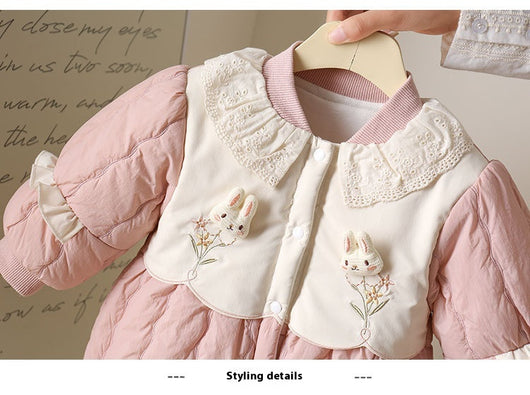 Mameluco Princesa de Algodón para Bebé Niña - Otoño e Invierno - Image 13
