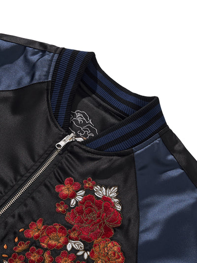 Chaqueta Beisbolera Casual para Hombre con Dragón Divino Bordado - Image 7