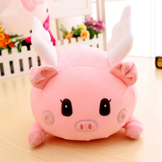 Muñeco Diablillo con Cerdo Volador - Juguete Coleccionable Fantástico
