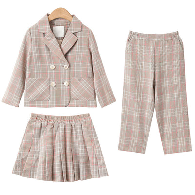 Blazer Doble Botonadura Infantil Tendencia Net Red - Image 4