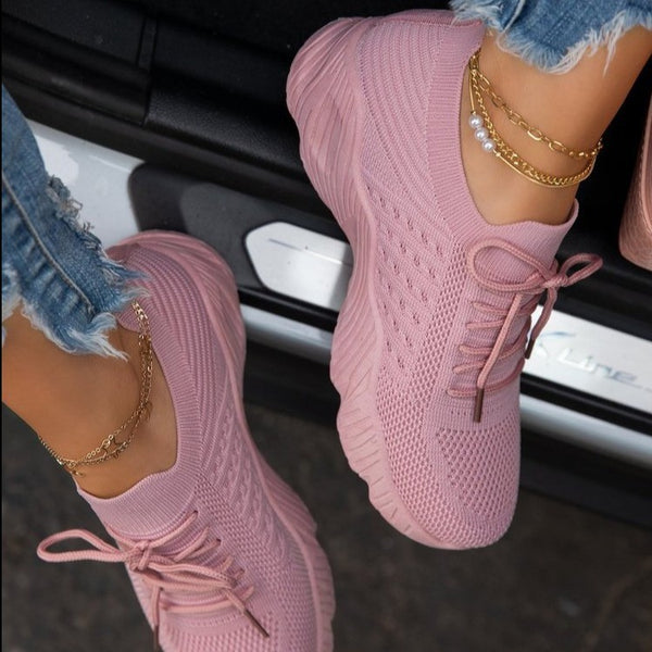 Zapatillas Deportivas Mujer Suela Gruesa Estilo Papá Clásico