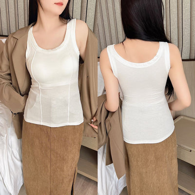 Camiseta Modal Talla Grande con Tirantes Reforzados - Image 8