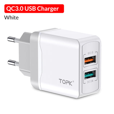 Cargador Rápido Dual USB Quick Charge 3.0 de 18W - Image 7