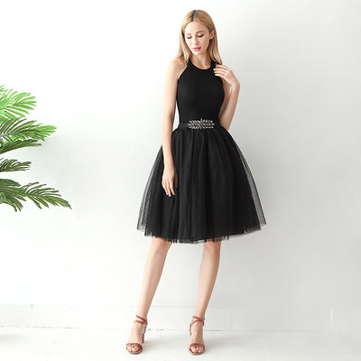 Falda Plisada de Tul con Vuelo - Falda A-Línea Elegante para Mujer - Image 3