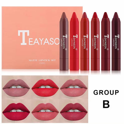 Set de 6 Labiales Mate Multicolor para Mujer - Image 11